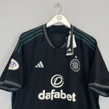 2023/24 CELTIC JOHNSTON #2 *BNWT* AWAY SHIRT (XXL) ADIDAS