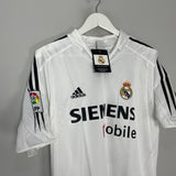 2004/05 REAL MADRID R.CARLOS #3 *BNWT* HOME SHIRT (MULTIPLE SIZES) ADIDAS