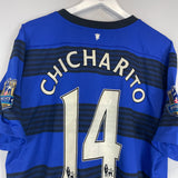 2011/13 MANCHESTER UNITED CHICHARITO #14 AWAY SHIRT (XXL) NIKE