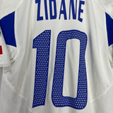 2004/06 FRANCE ZIDANE #10 AWAY SHIRT (S) ADIDAS