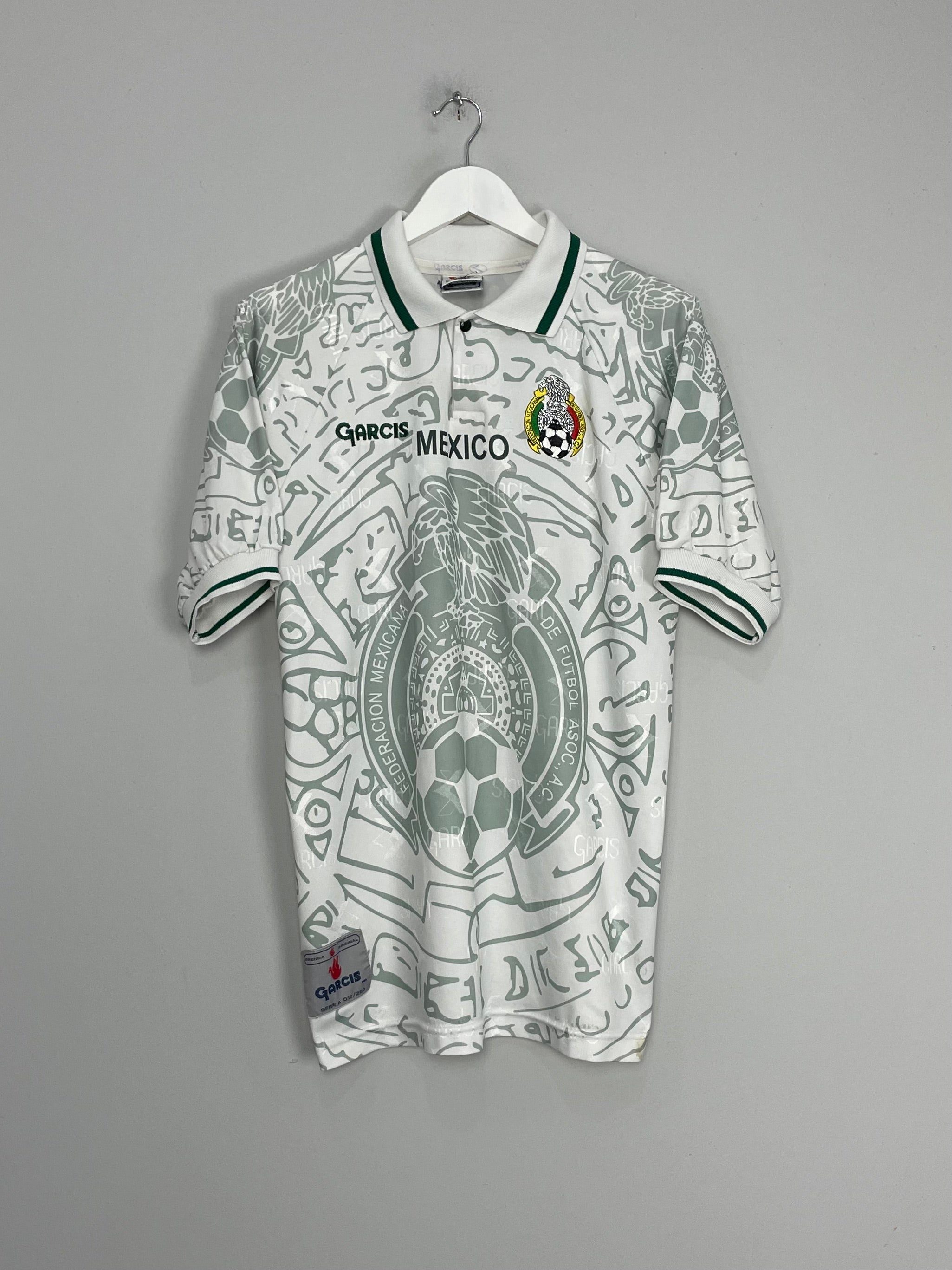 1999 MEXICO #15 AWAY SHIRT (L) GARCIS