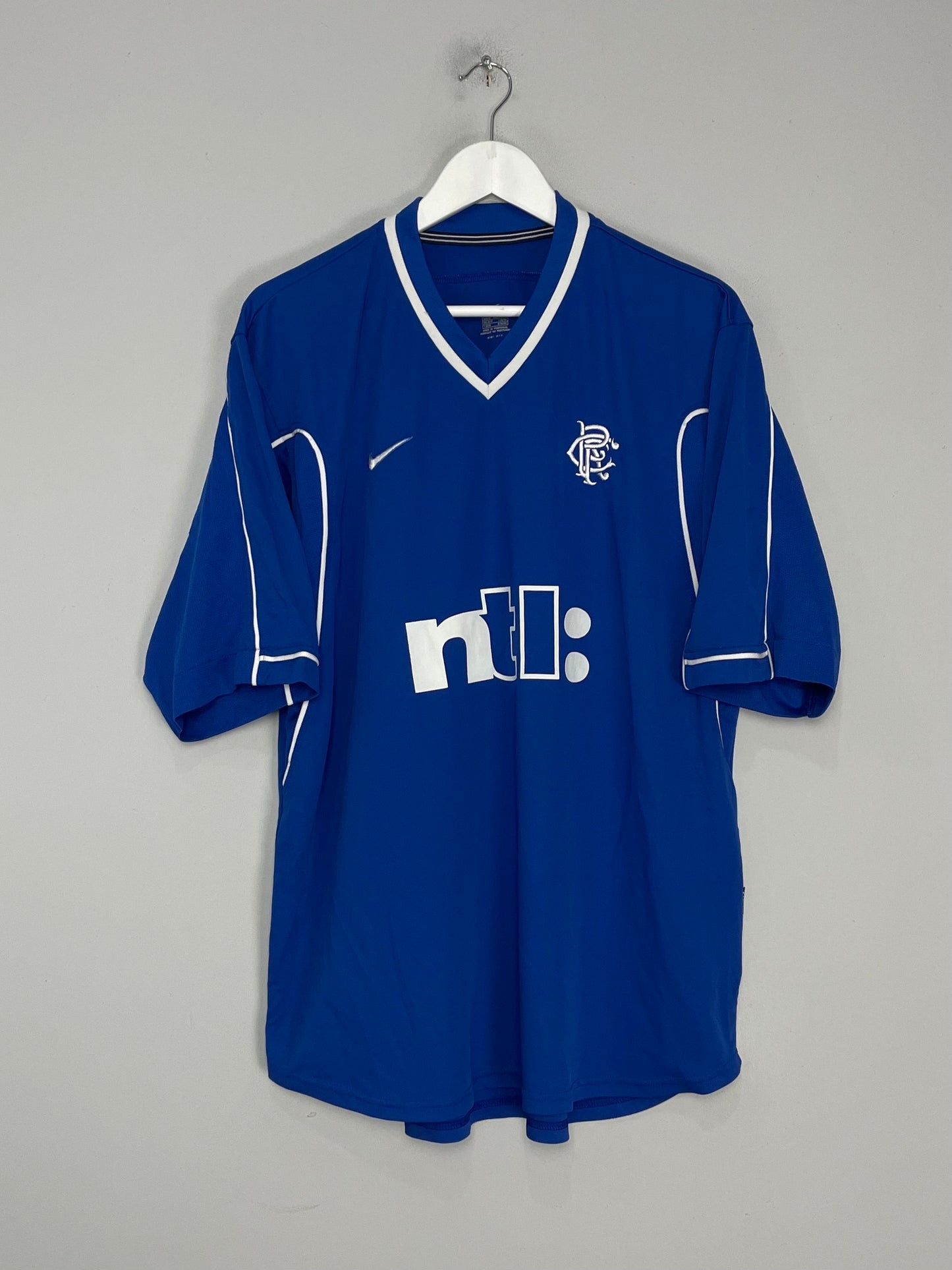 1999/01 RANGERS HOME SHIRT (XL) NIKE