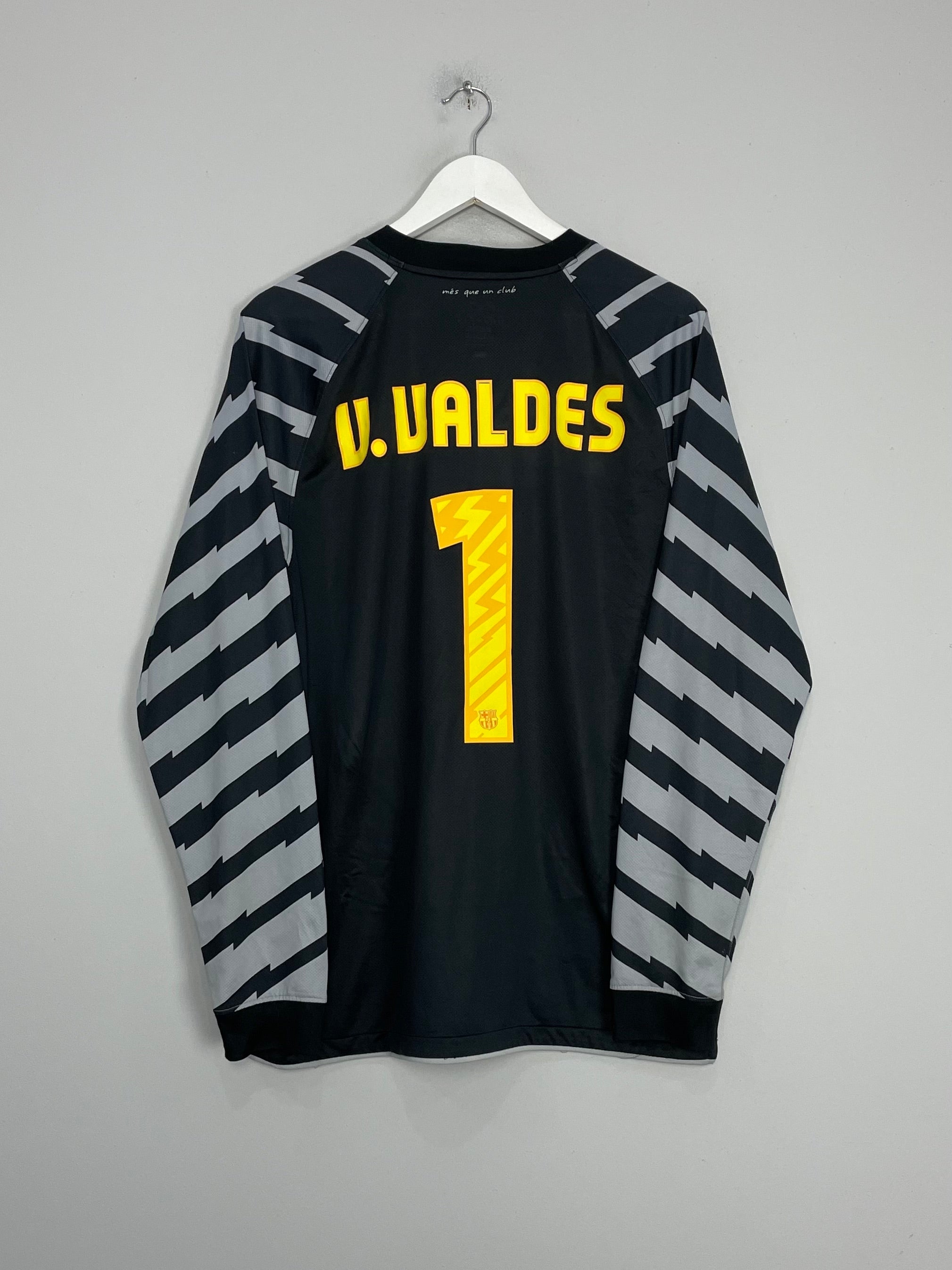 2010/11 BARCELONA V.VALDES #1 GK SHIRT (L) NIKE