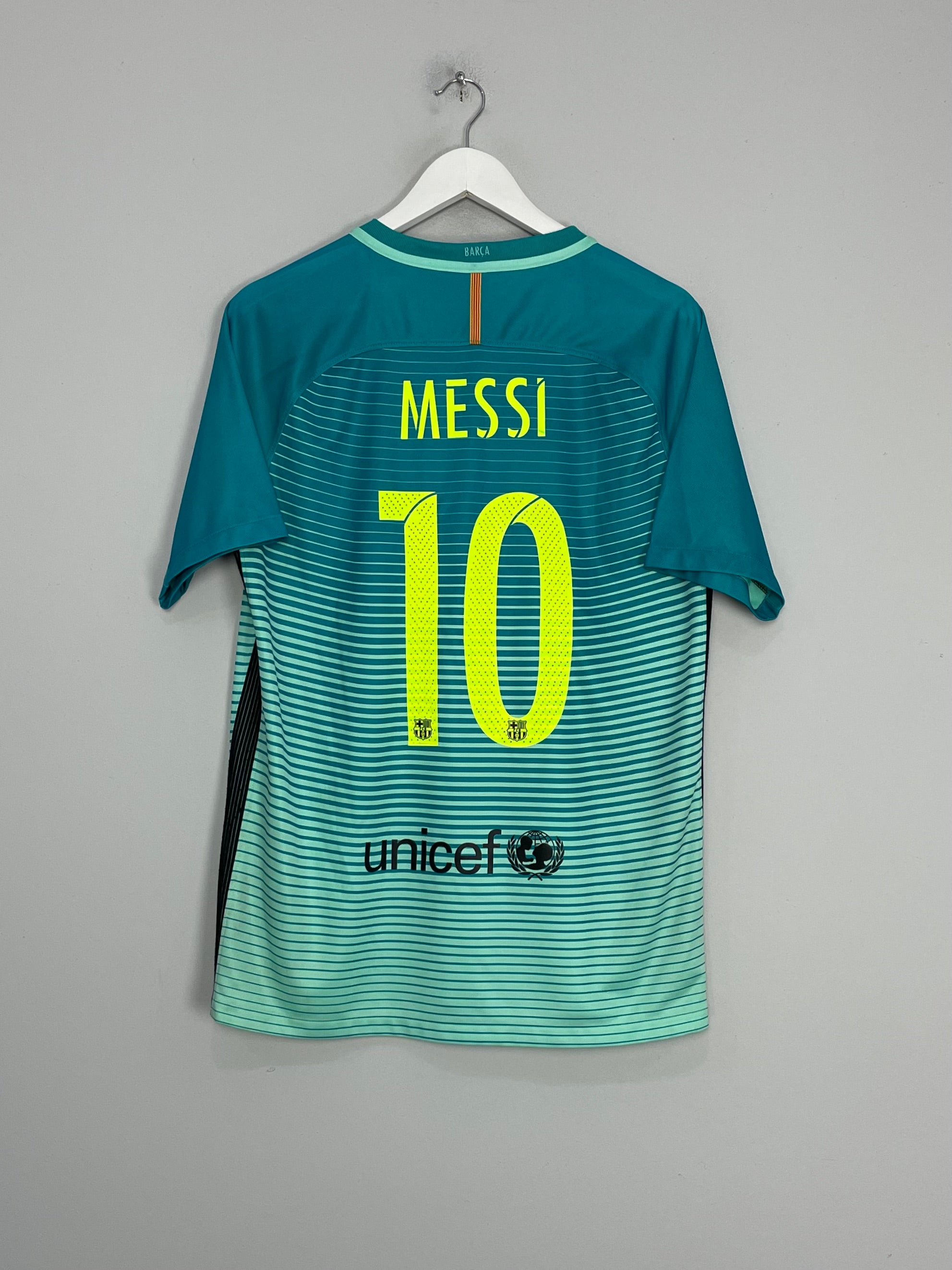 2016/17 BARCELONA MESSI #10 THIRD SHIRT (M) NIKE