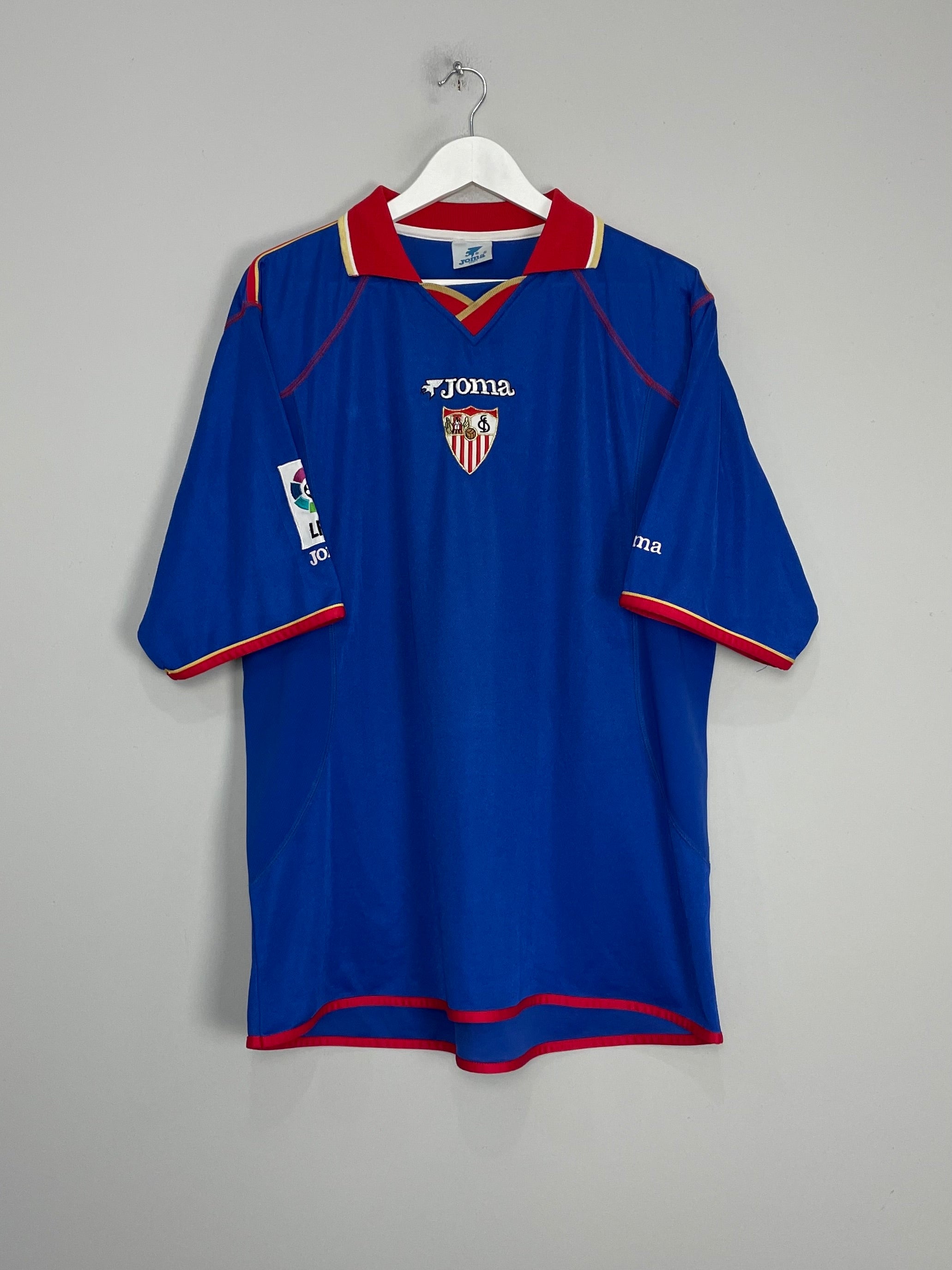 2001/02 SEVILLA THIRD SHIRT (XL) JOMA