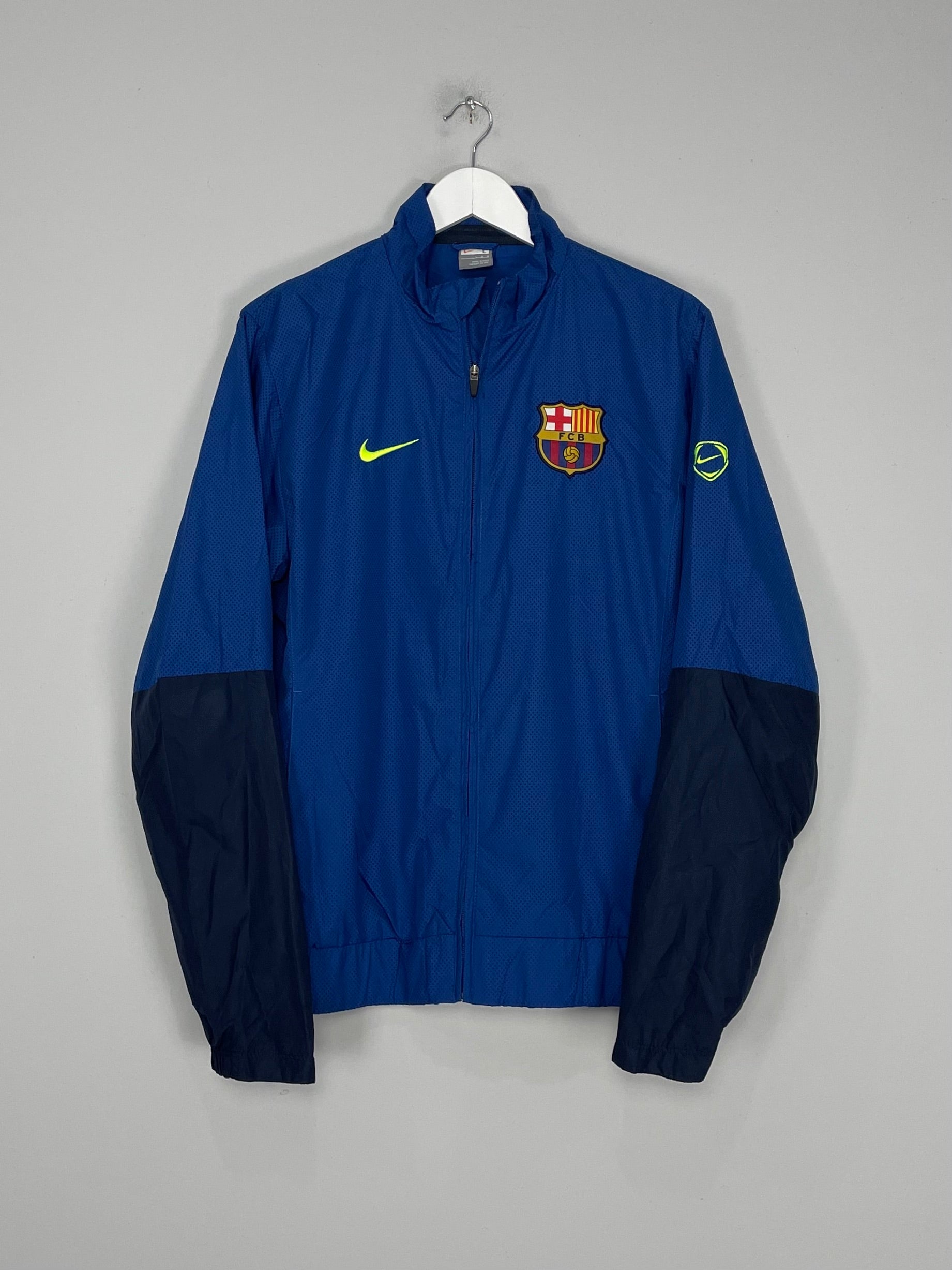 2009/10 BARCELONA TRACK JACKET (L) NIKE