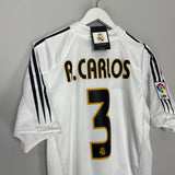 2004/05 REAL MADRID R.CARLOS #3 *BNWT* HOME SHIRT (MULTIPLE SIZES) ADIDAS