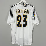 2004/05 REAL MADRID BECKHAM #23 *BNWT* HOME SHIRT (MULTIPLE SIZES) ADIDAS