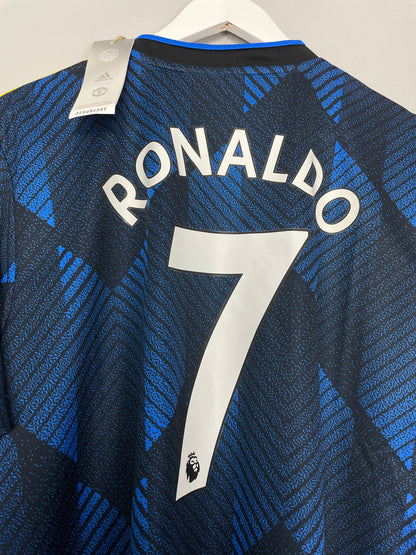 2013/14 Real Madrid Away Jersey #7 RONALDO XL Adidas Soccer LOS