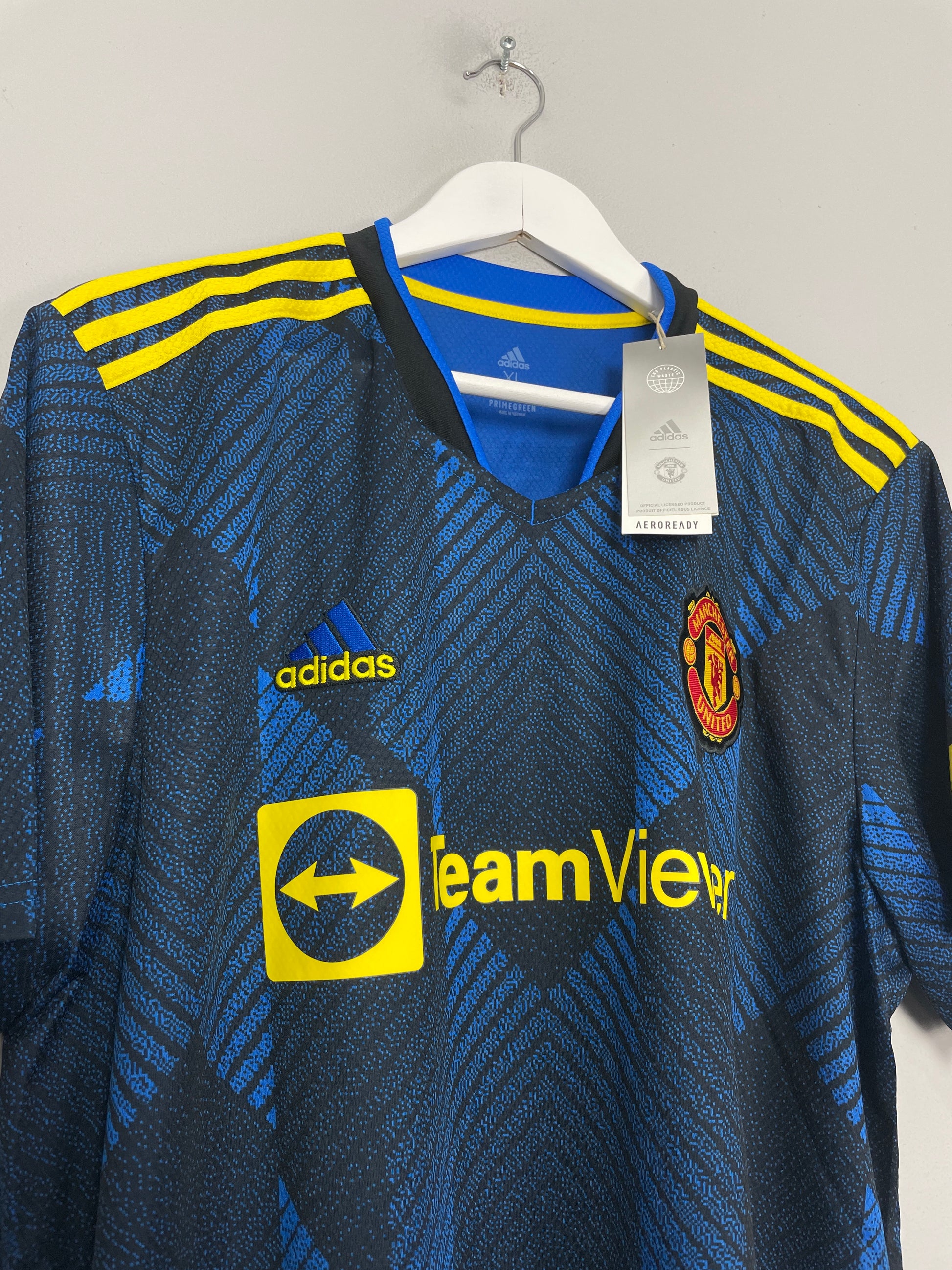 Adidas RONALDO #7 Manchester United Third Away Kit 2021/22 By Adidas Kids