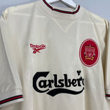 1996/97 LIVERPOOL AWAY SHIRT (L) REEBOK