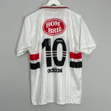 1997/98 SAO PAULO #10 HOME SHIRT (M) ADIDAS