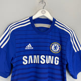 2014/15 CHELSEA DROGBA #11 HOME SHIRT (M) ADIDAS