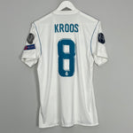 2017/18 REAL MADRID KROOS #8 HOME SHIRT (M) ADIDAS