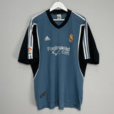 2001 REAL MADRID ZIDANE #5 THIRD SHIRT (XL) ADIDAS