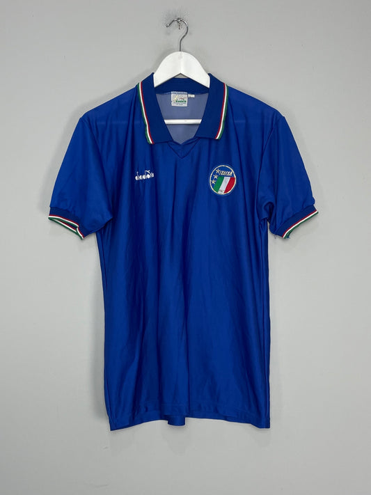 1986/90 ITALY HOME SHIRT (L) DIADORA