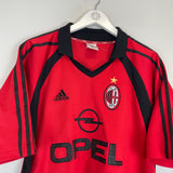 2001/02 AC MILAN SHEVCHENKO #7 THIRD SHIRT (XL) ADIDAS