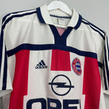 2000/02 BAYERN MUNICH AWAY SHIRT (M) ADIDAS