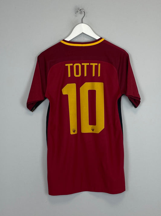 2017/18 ROMA TOTTI #10 *PLAYER ISSUE* HOME SHIRT (S) NIKE