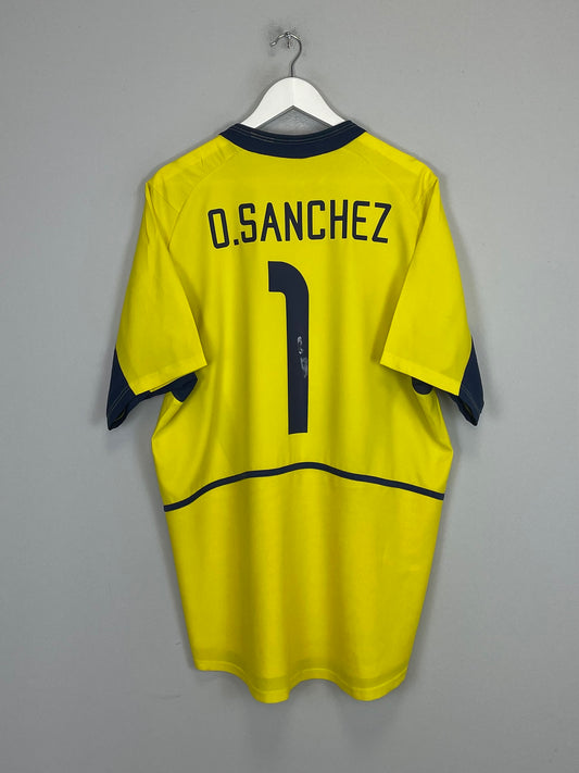 2003/04 MEXICO O.SANCHEZ #1 GK SHIRT (XL) NIKE