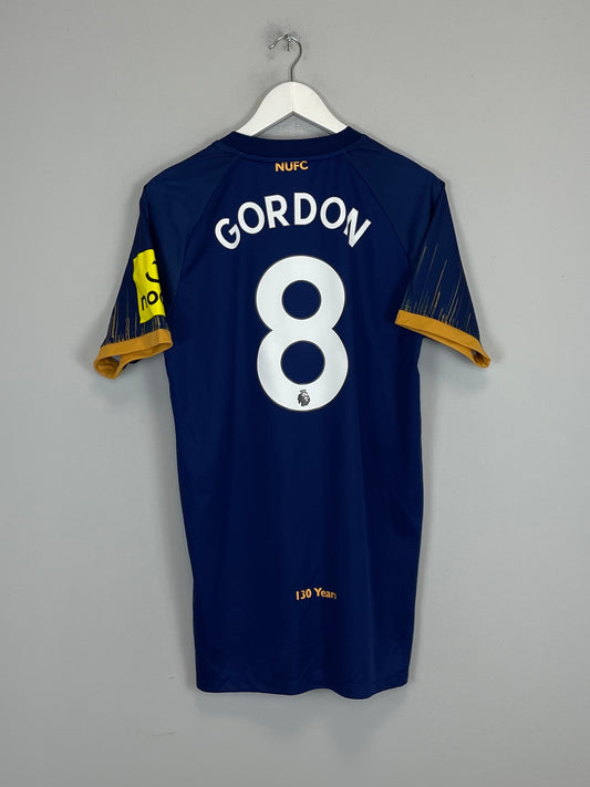 2022/23 NEWCASTLE UNITED GORDON #8 AWAY SHIRT (M) CASTORE