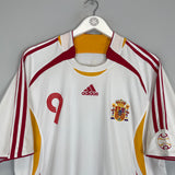 2006/08 SPAIN F.TORRES #9 AWAY SHIRT (L) ADIDAS