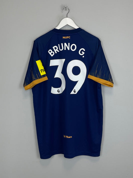 2022/23 NEWCASTLE UNITED BRUNO G. #39 AWAY SHIRT (XXL) CASTORE