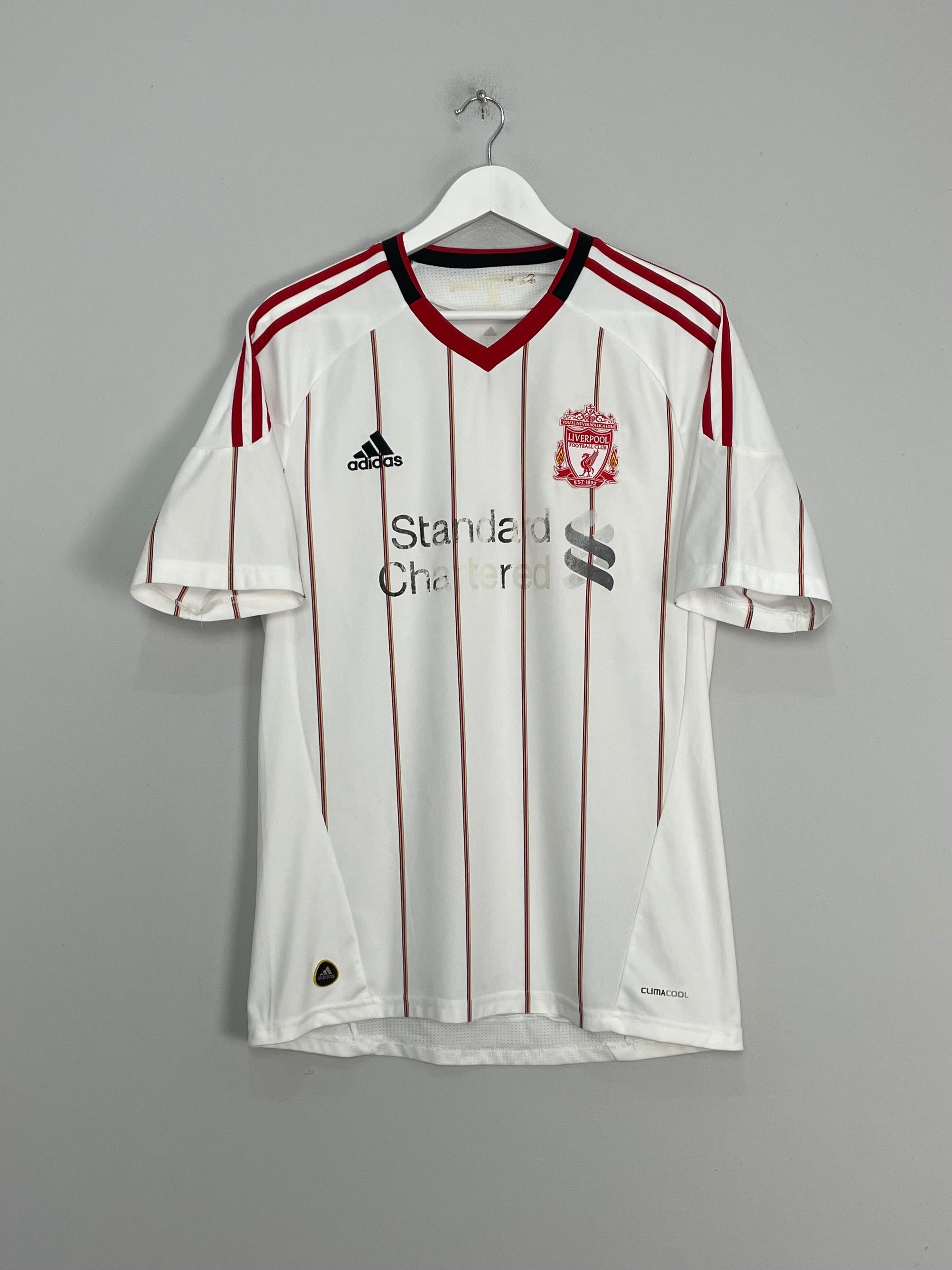 2010/11 LIVERPOOL AWAY SHIRT (M) ADIDAS