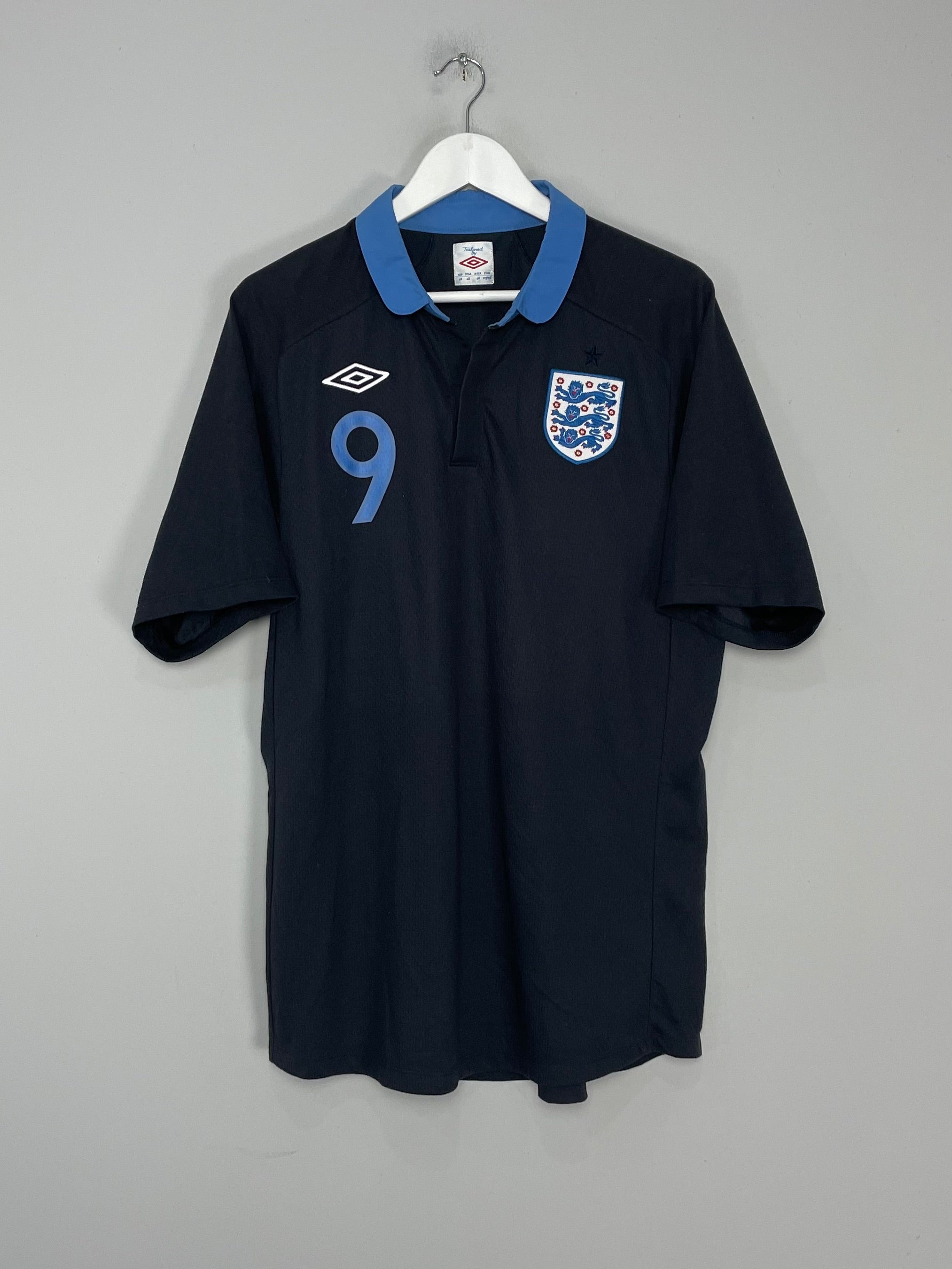 2011/12 ENGLAND YOUNG #9 AWAY SHIRT (XL) UMBRO