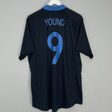 2011/12 ENGLAND YOUNG #9 AWAY SHIRT (XL) UMBRO