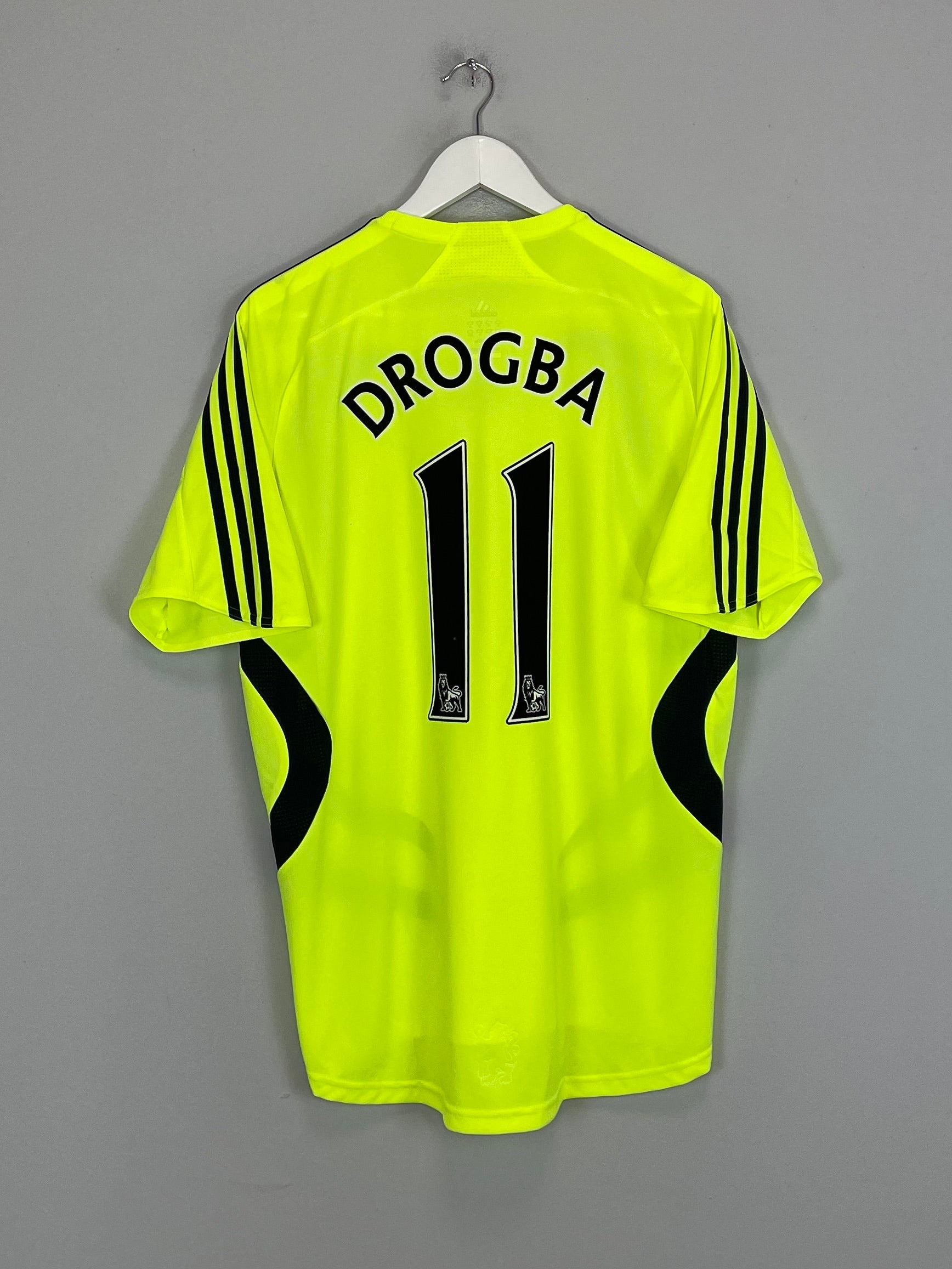 2007/08 CHELSEA DROGBA #11 AWAY SHIRT (M) ADIDAS