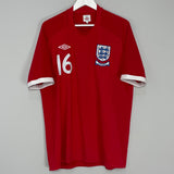 2010/11 ENGLAND MILNER #16 AWAY SHIRT (XL) UMBRO