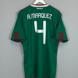 2010 MEXICO R.MARQUEZ #4 HOME SHIRT (L) ADIDAS