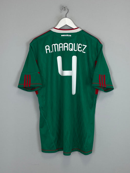 2010 MEXICO R.MARQUEZ #4 HOME SHIRT (L) ADIDAS