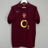 2005/06 ARSENAL HENRY #14 HOME SHIRT (M) NIKE