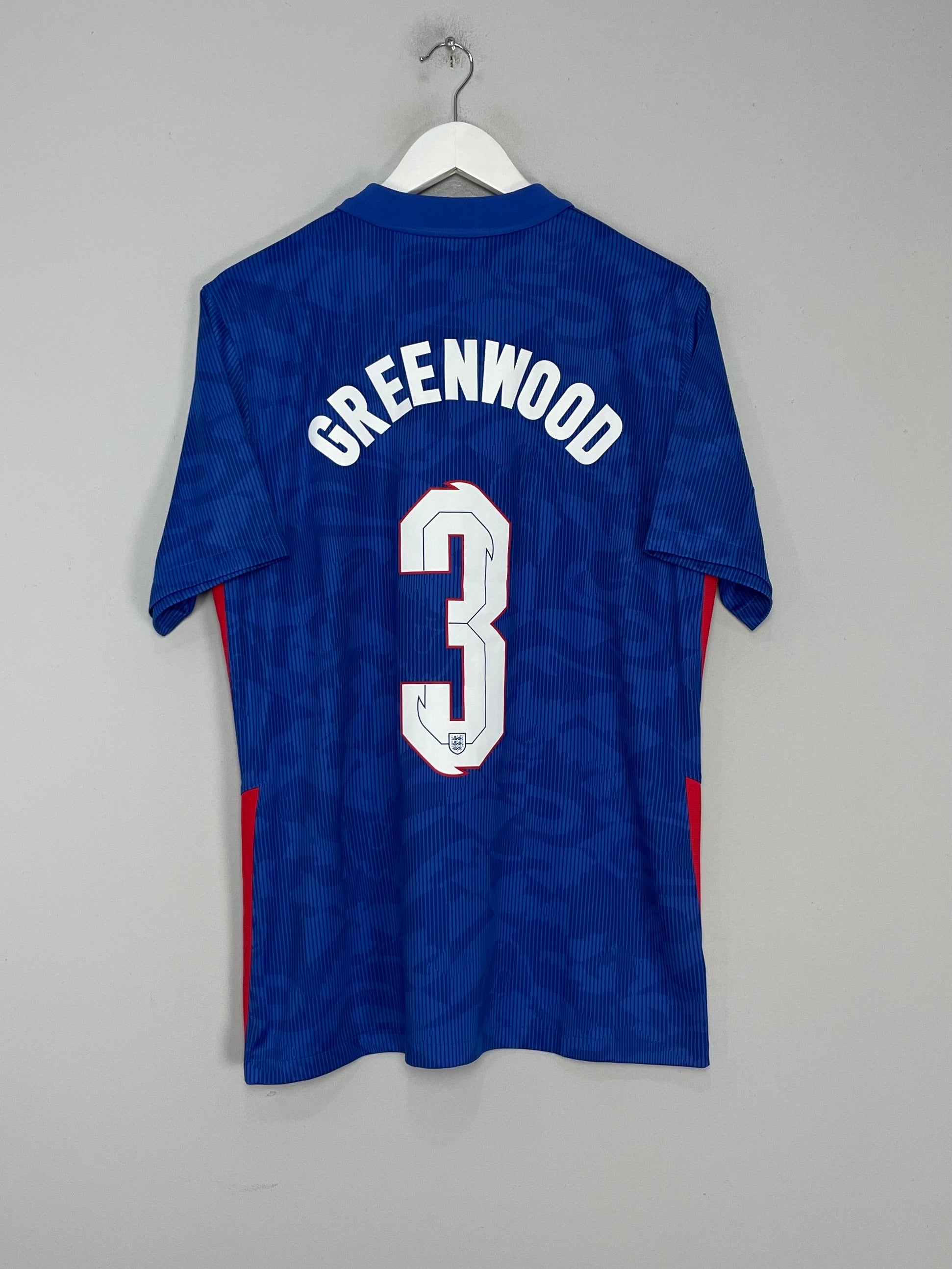 2020/21 ENGLAND GREENWOOD #3 AWAY SHIRT (L) NIKE