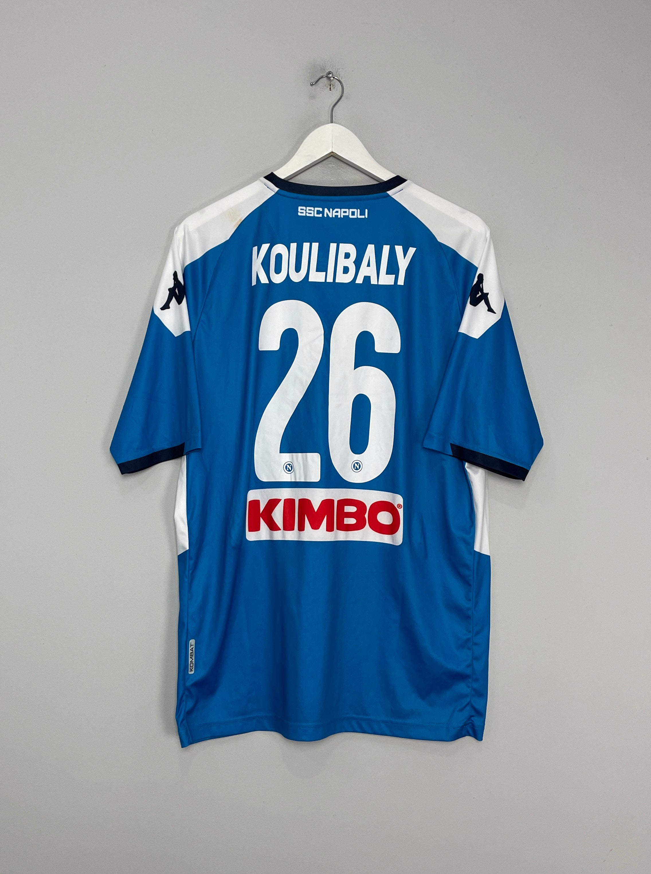 2019/20 NAPOLI KOULIBALY #26 HOME SHIRT (XXL) KAPPA