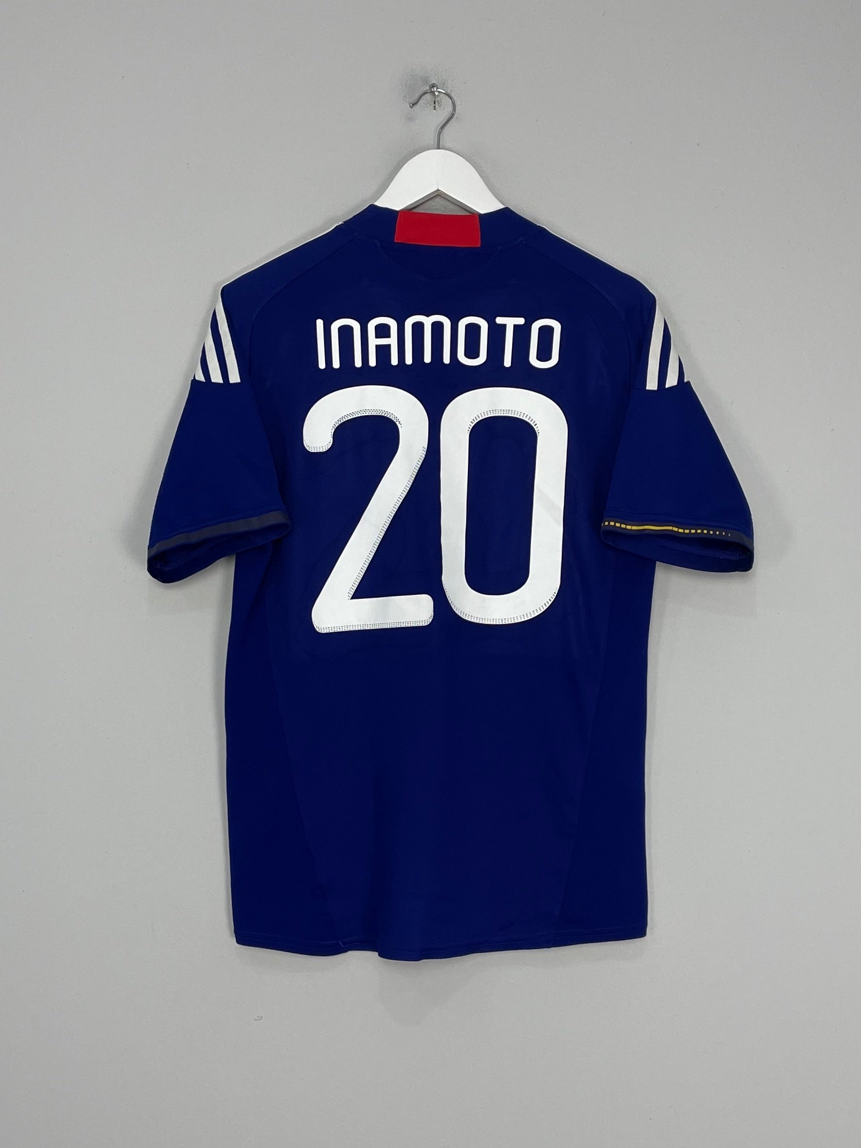 2010/12 JAPAN INAMOTO #20 HOME SHIRT (M) ADIDAS