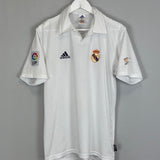 2001/02 REAL MADRID *CENTENARY* HOME SHIRT (S) NIKE