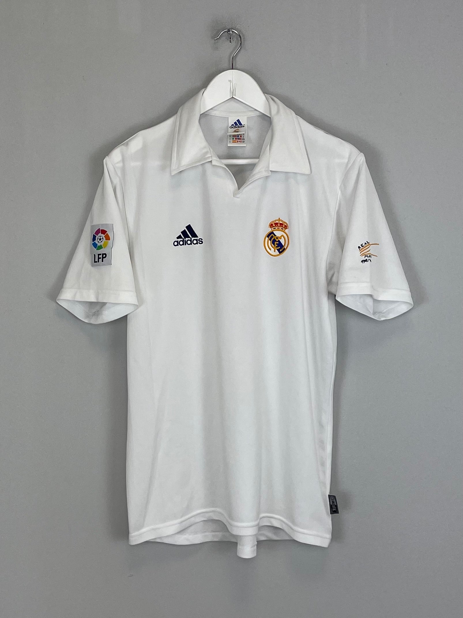 2001/02 REAL MADRID *CENTENARY* HOME SHIRT (S) NIKE