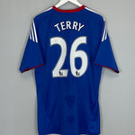 2010/11 CHELSEA TERRY #26 HOME SHIRT (L) ADIDAS