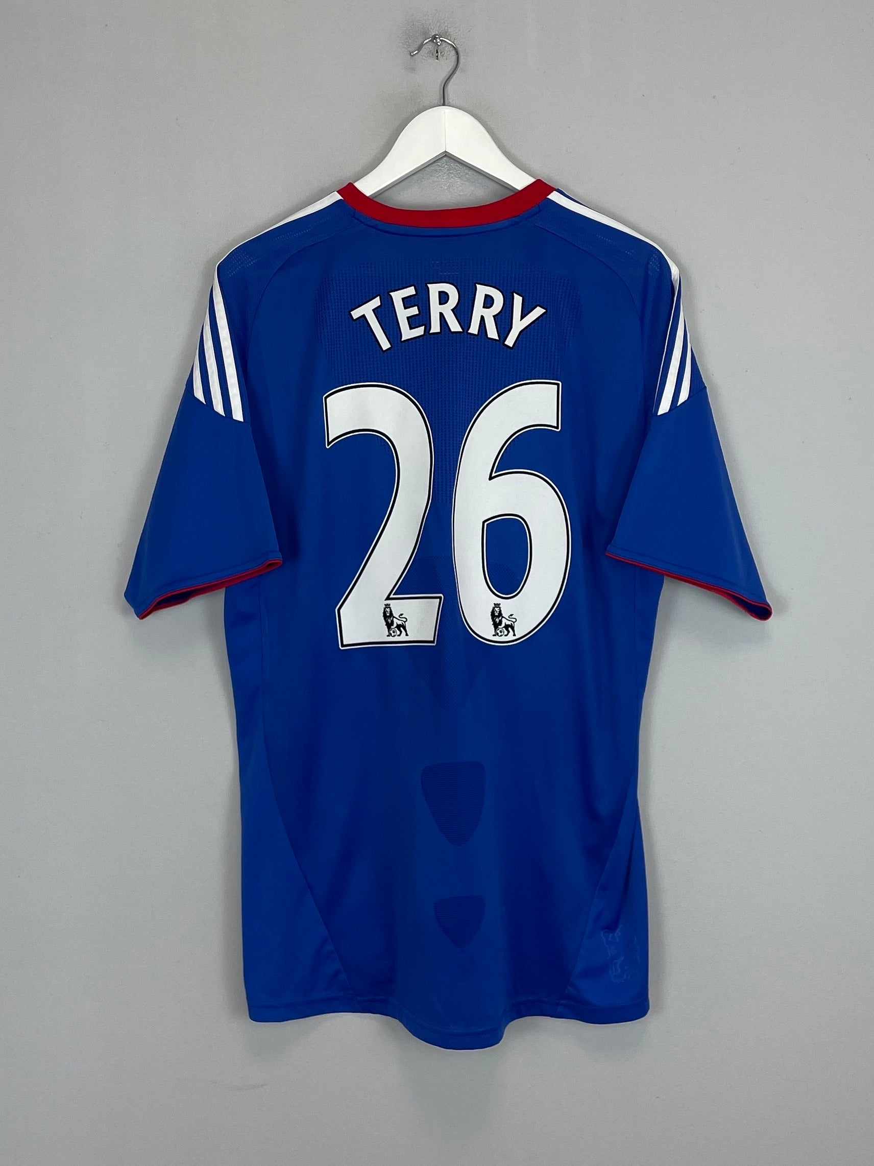 2010/11 CHELSEA TERRY #26 HOME SHIRT (L) ADIDAS