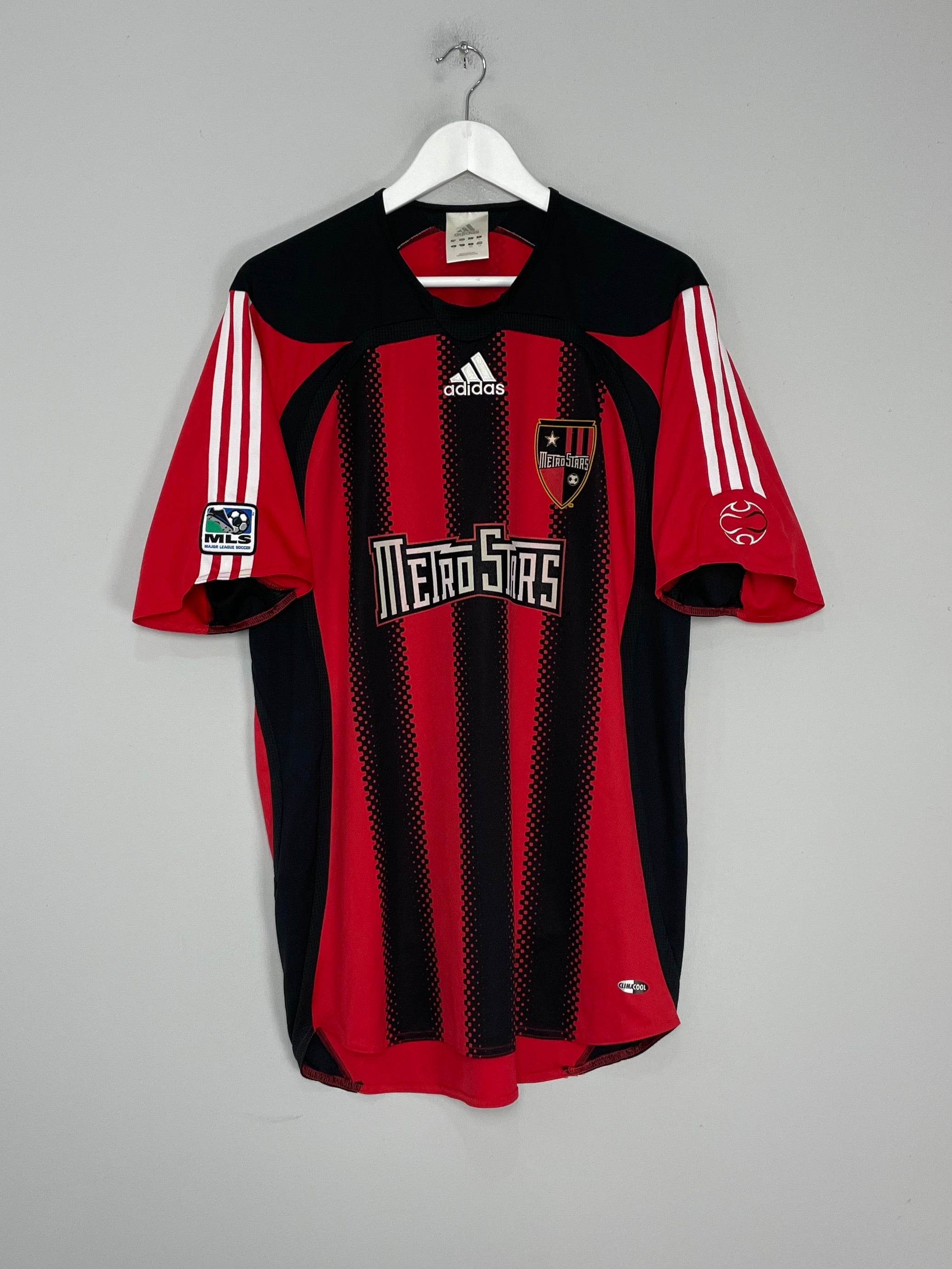 2006/08 METRO STARS HOME SHIRT (L) ADIDAS