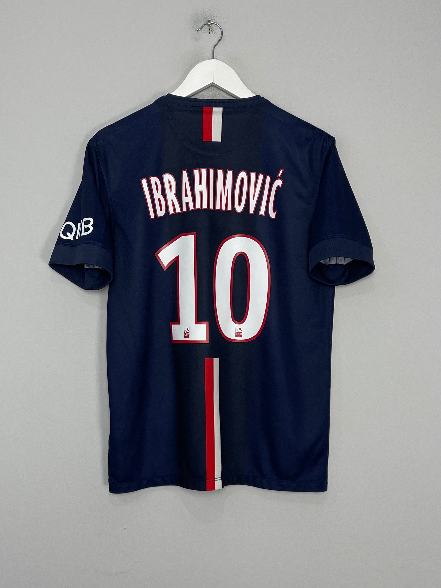 2014/15 PSG IBRAHIMOVIC #10 HOME SHIRT (M) NIKE