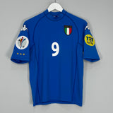 2000/02 ITALY INZAGHI #9 HOME SHIRT (M) KAPPA