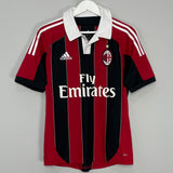 2012/13 AC MILAN BALOTELLI #45 HOME SHIRT (S) ADIDAS