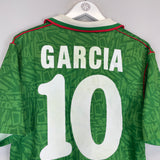 1994 MEXICO GARCIA #10 HOME SHIRT (L) UMBRO