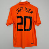 2006/08 NETHERLANDS SNEIJDER #20 HOME SHIRT (M) NIKE