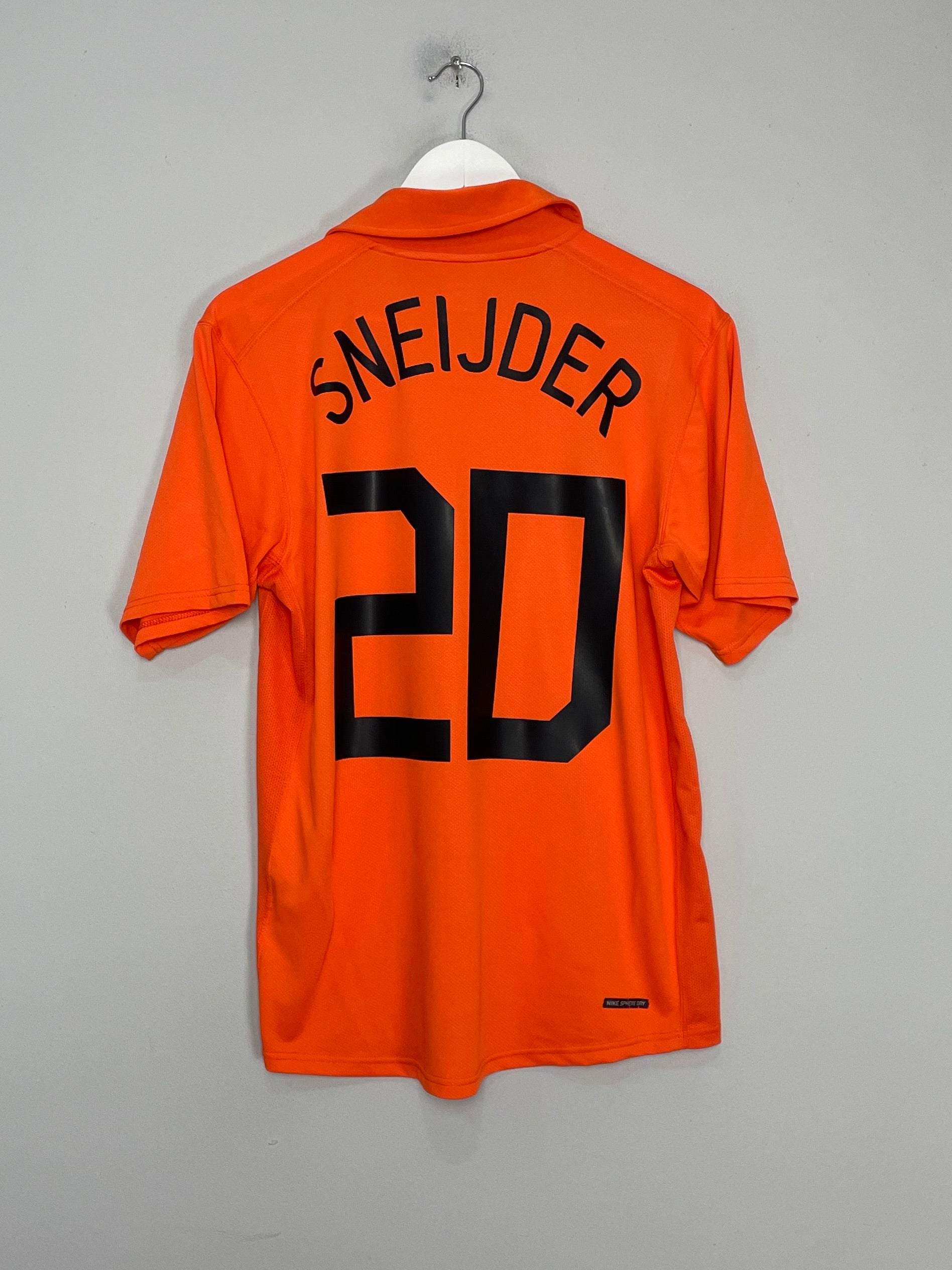 2006/08 NETHERLANDS SNEIJDER #20 HOME SHIRT (M) NIKE