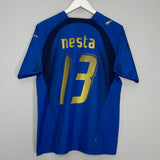 2006 ITALY NESTA #13 HOME SHIRT (M) PUMA